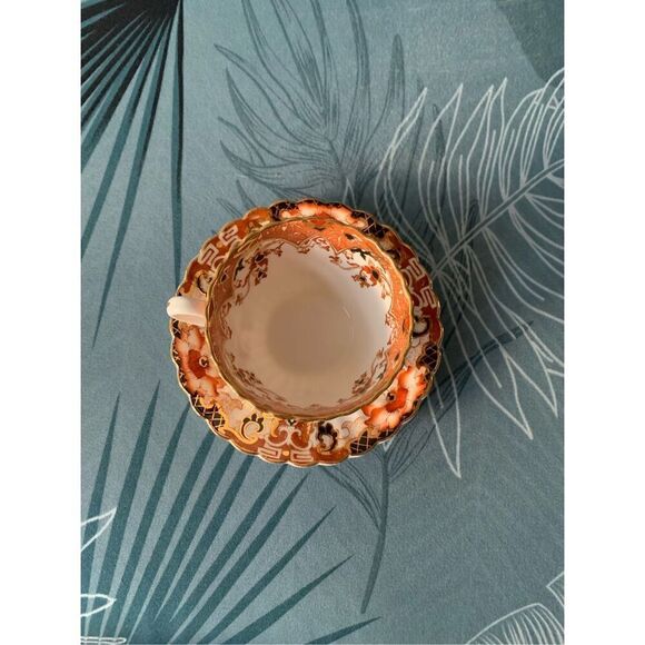 Radfords Fenton Vintage Victorian Rust England Bone China Tea Cup & Saucer SET - Picture 2 of 4